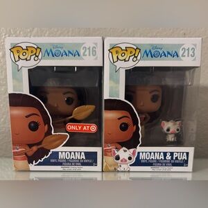 Funko Disney Moana Set #213 and #216